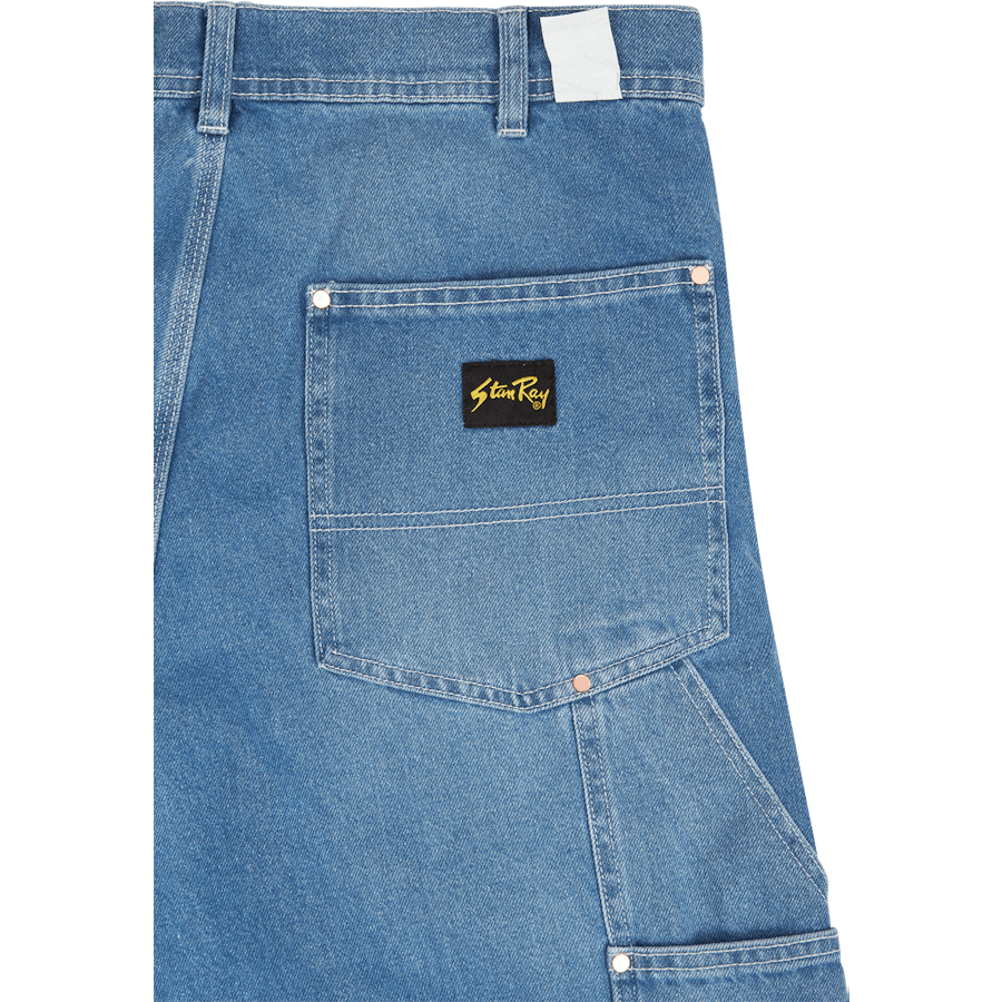 Double Knee Pant Vintage Stonewash Denim