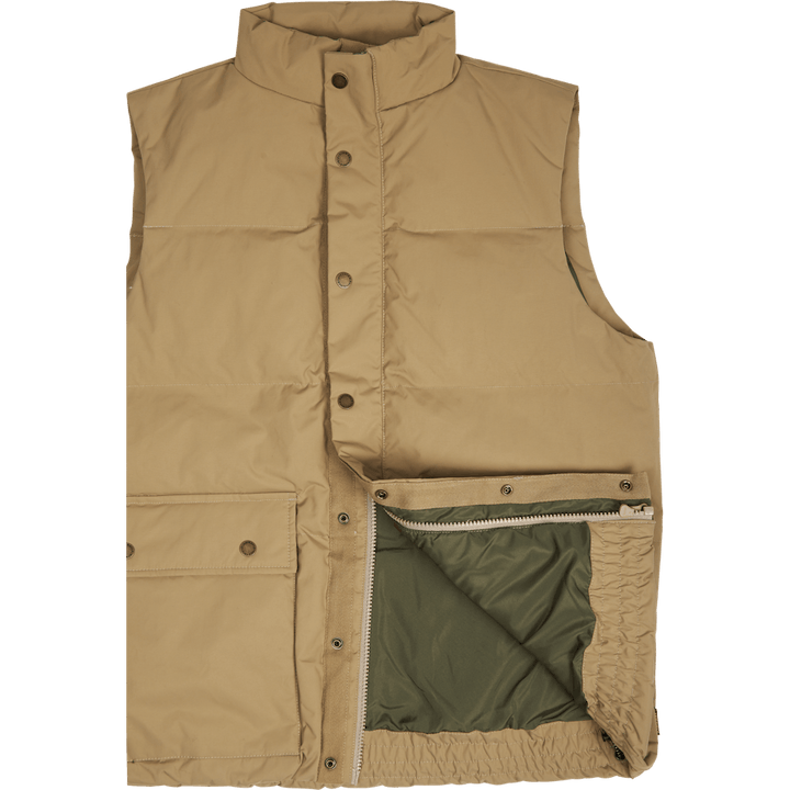 Down Vest Khaki