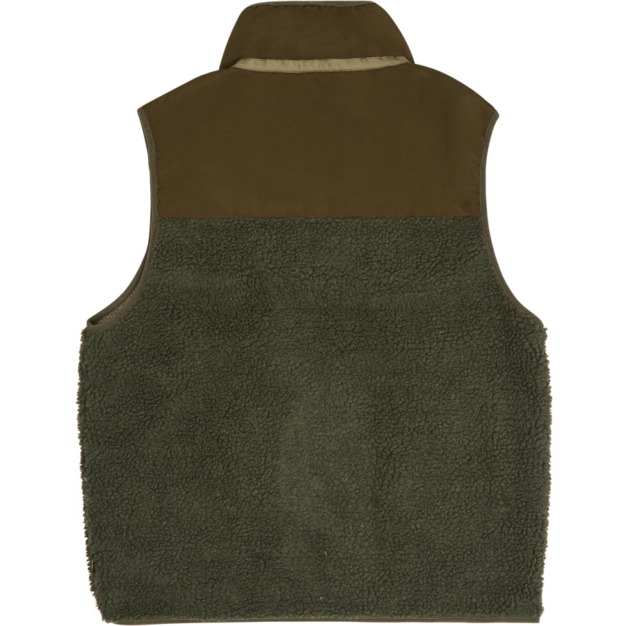 Gilet polaire olive