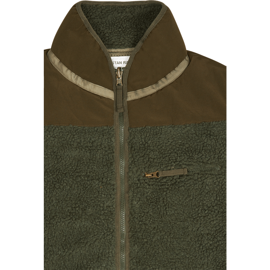 Gilet polaire olive