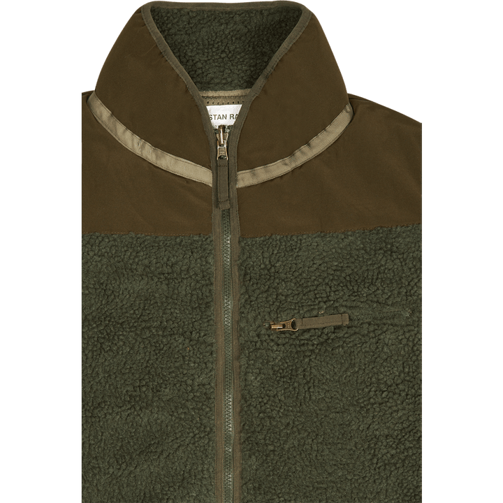 Gilet polaire olive