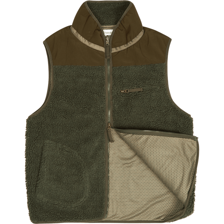 Gilet polaire olive