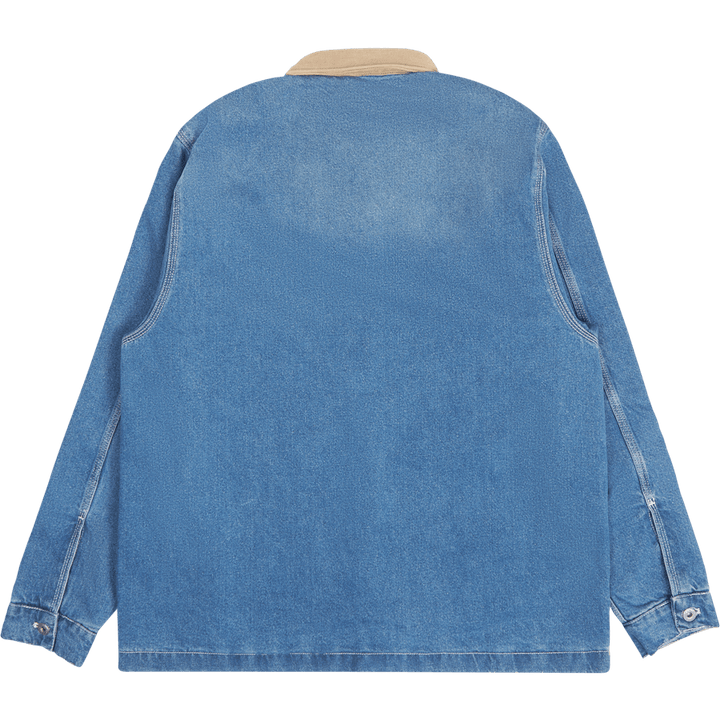 Winter Barn Coat Vintage Stonewashed Denim