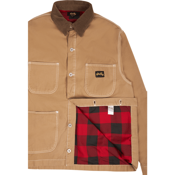 Winter Barn Coat Khaki Duck