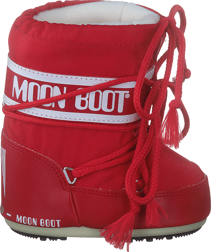 Mb Moon Boot Mini Nylon Red