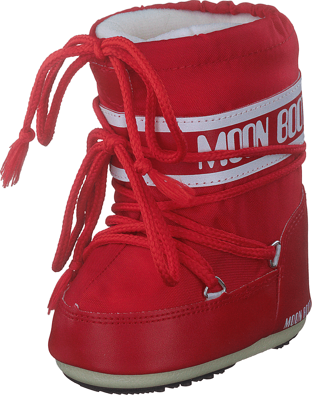 Mb Moon Boot Mini Nylon Red