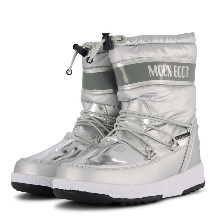 Mb Moon Boot W.e. Jr Girl Soft Silver 003
