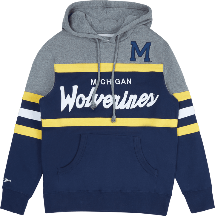 Bluza z kapturem głównego trenera Michigan