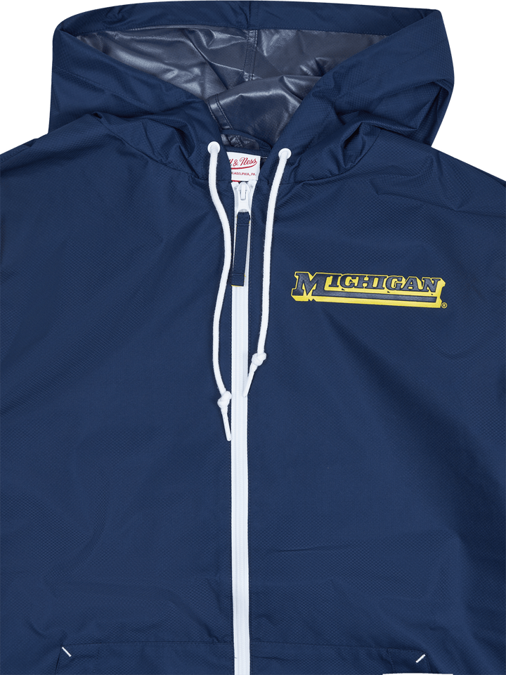 Michigan Throw It Back Full Zip Windbreak