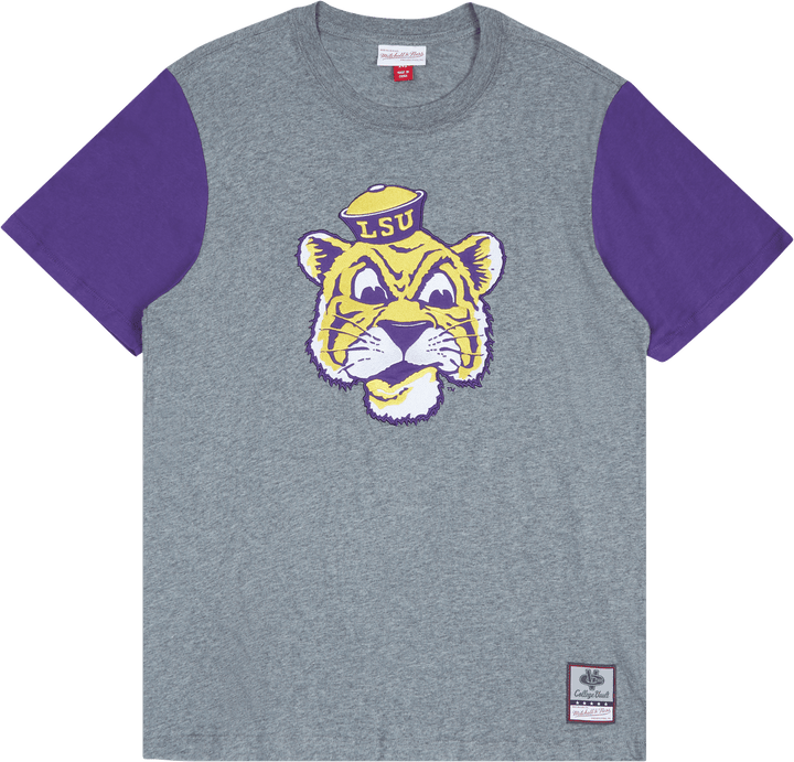 LSU Color Blocked Ss Tee