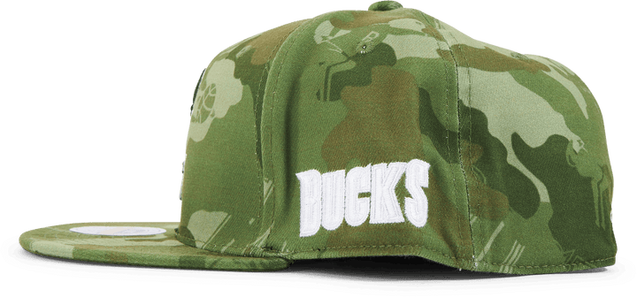 Bucks Tonal Camo Stretch Fitted HWC