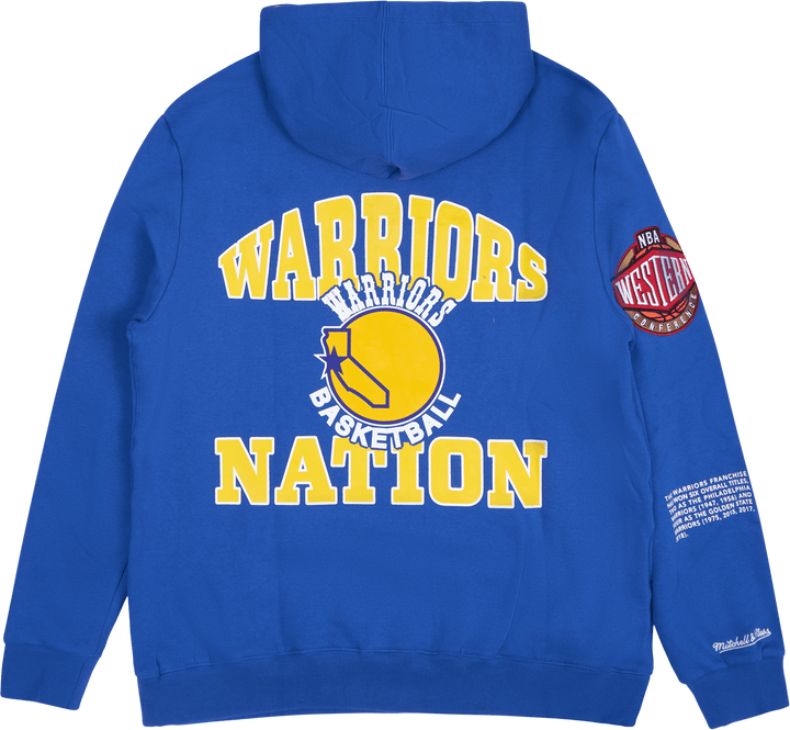 Warriors Tím Origins Fleecová mikina s kapucňou