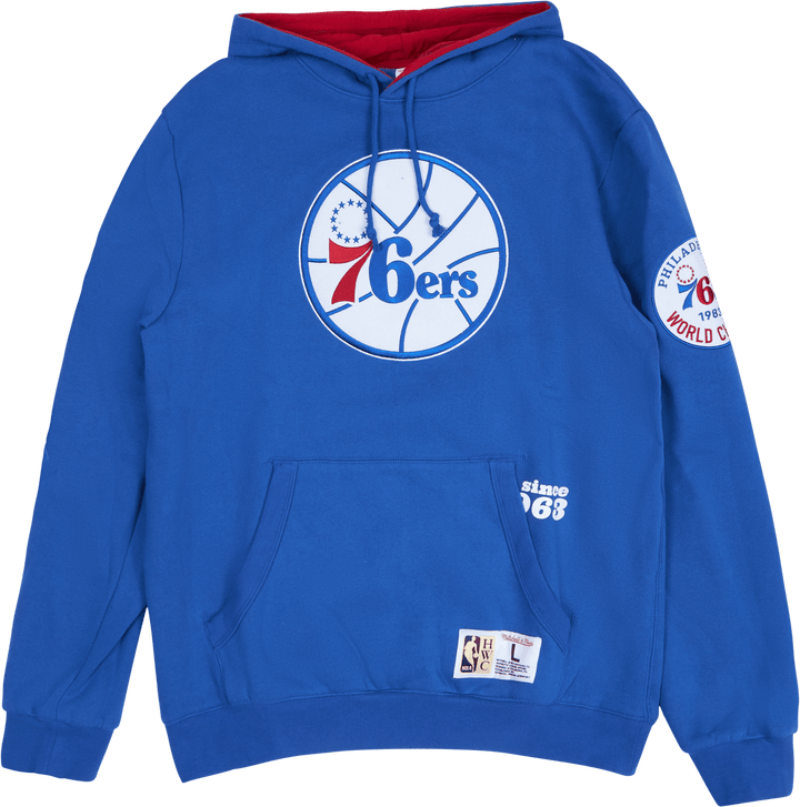 76ers Team Origins Fleecová mikina s kapucňou