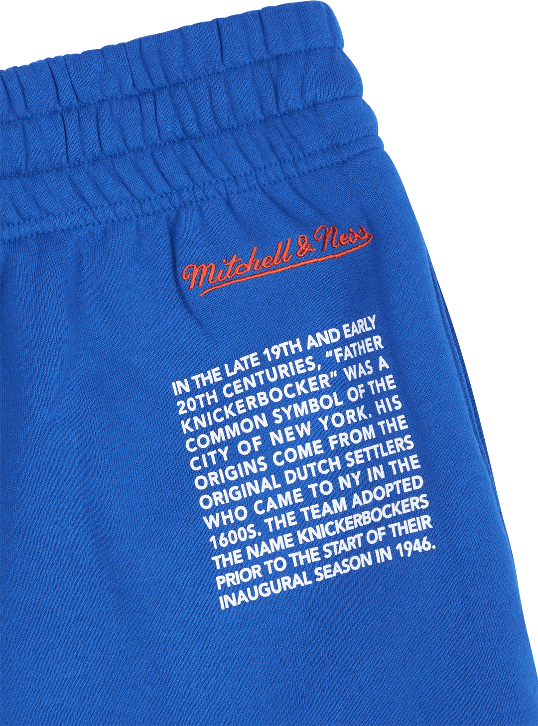 Pantalón corto polar Team Origins de los Knicks