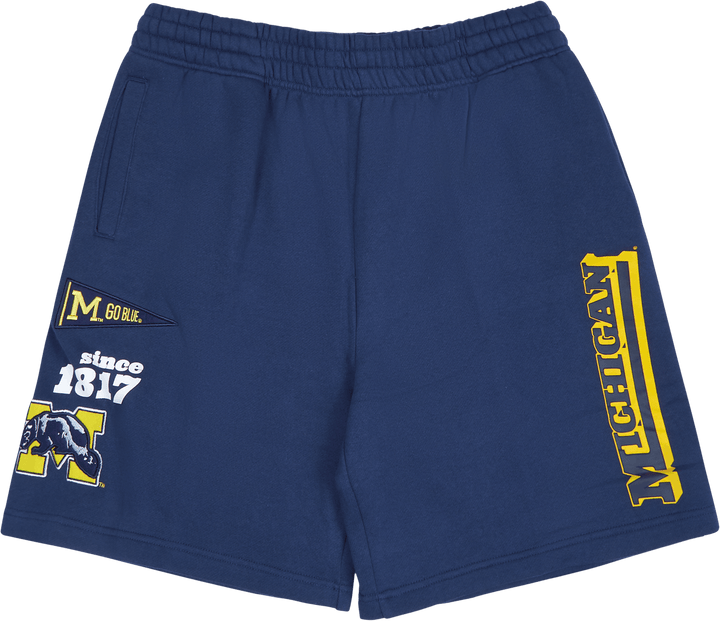 Michigan Team Origins Fleece Short