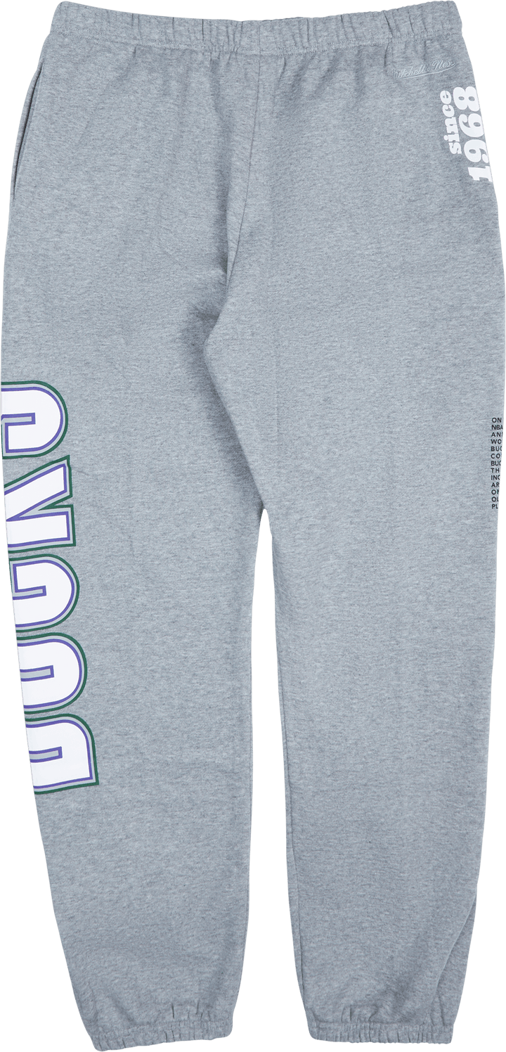 Bucks Team Origins Fleecové nohavice