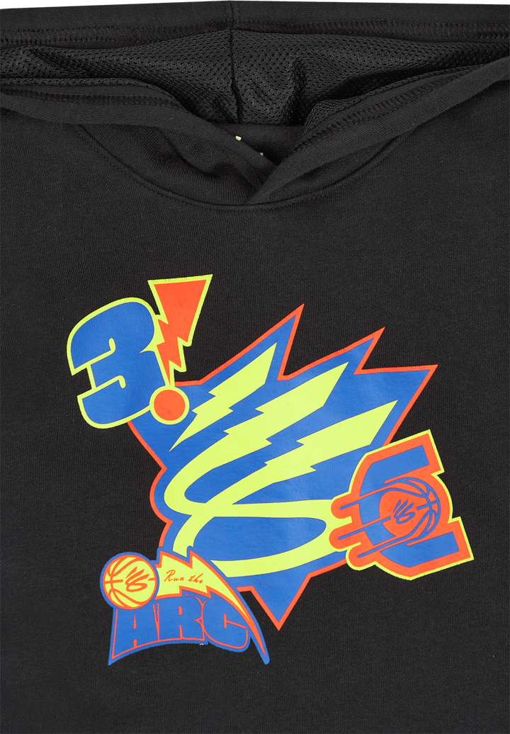 Felpa con cappuccio Curry Big Splash per bambini