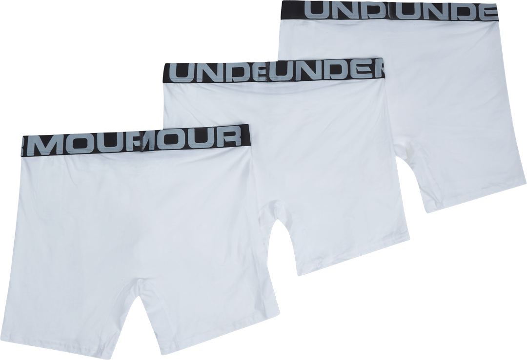 UA Charged Cotton 6in 3 Pack