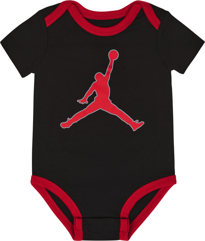 Air Comic 3-pk Bodysuit Set Feuer