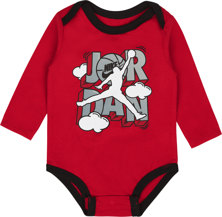 Air Comic 3-pk Bodysuit Set Feuer