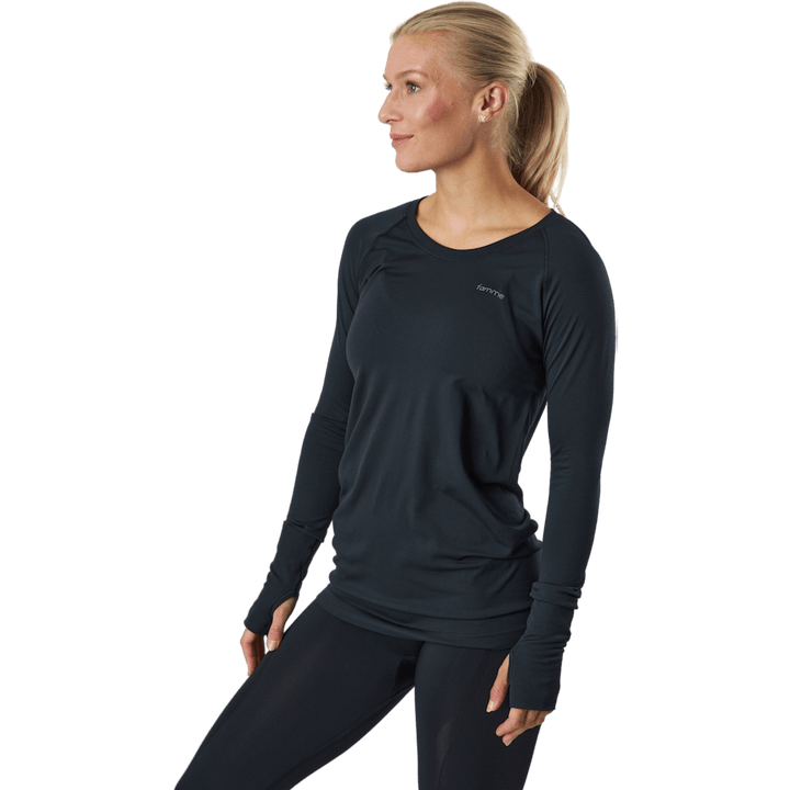 Refine Ls T-shirt Black
