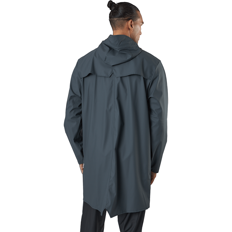 Rains Long Jacket Slate