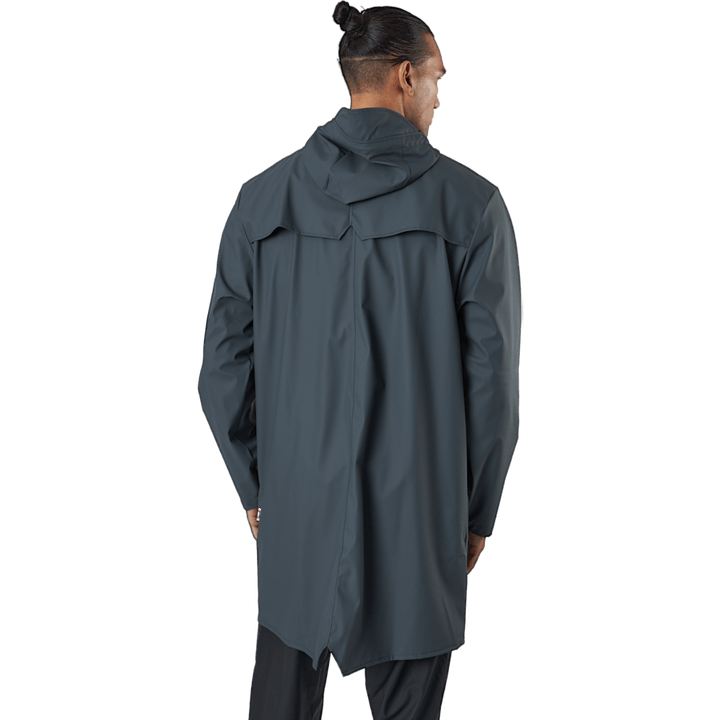 Rains Long Jacket Slate