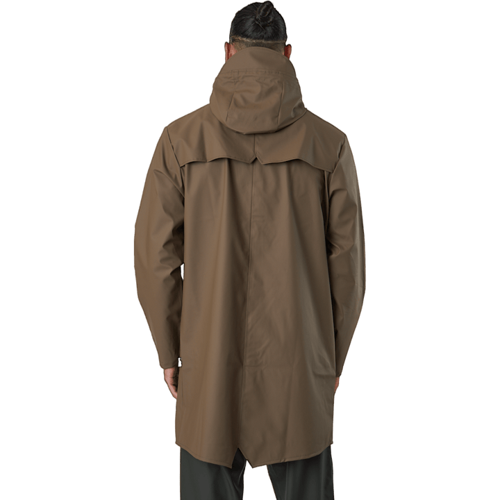 Rains Long Jacket Wood