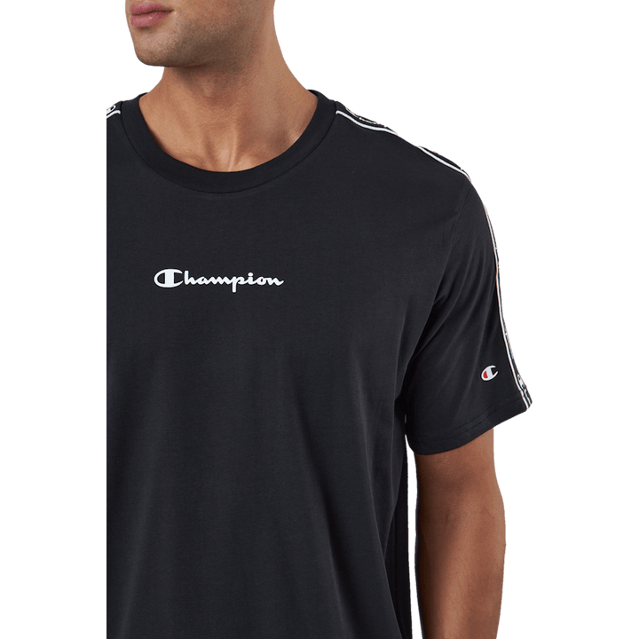 T-shirt med rund halsringning Kk001