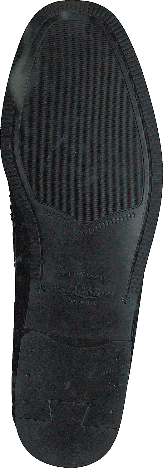 Gh Weejun Ii Larkin Moc Tassel Black Lthr