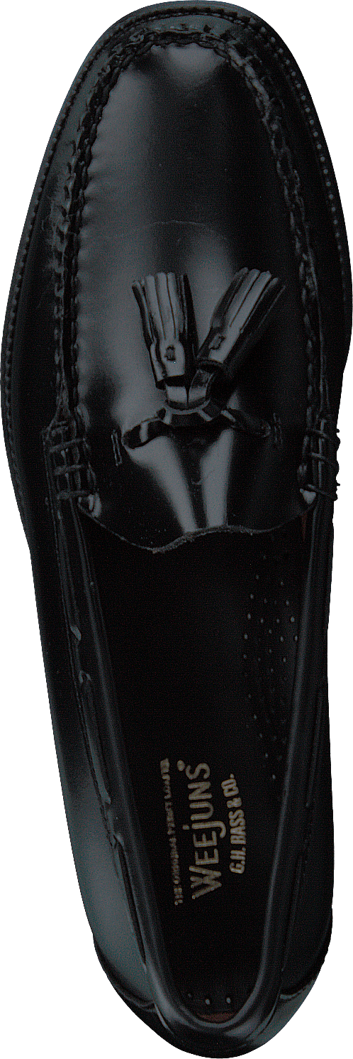 Gh Weejun Ii Larkin Moc Tassel Black Lthr