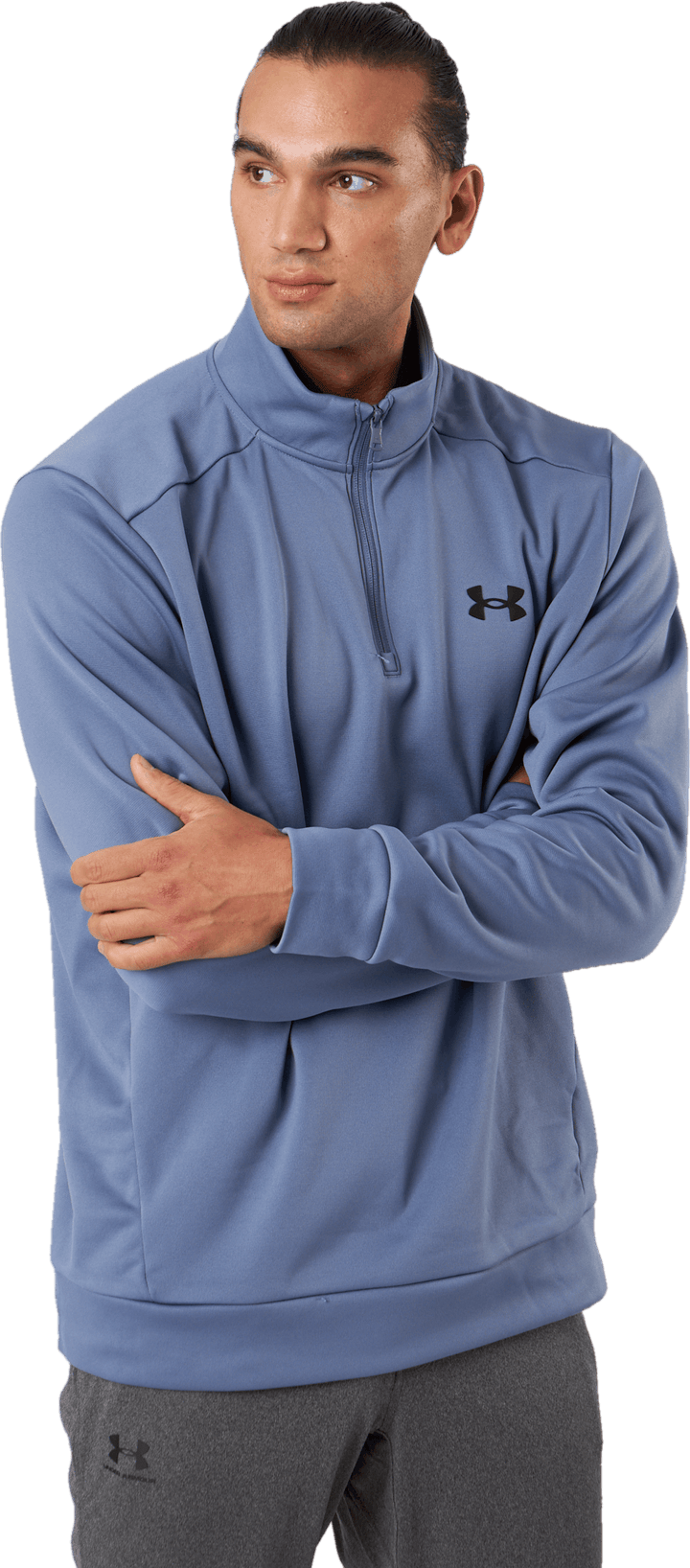Ua Armour Fleece 1/4 Zip Aurora Purple