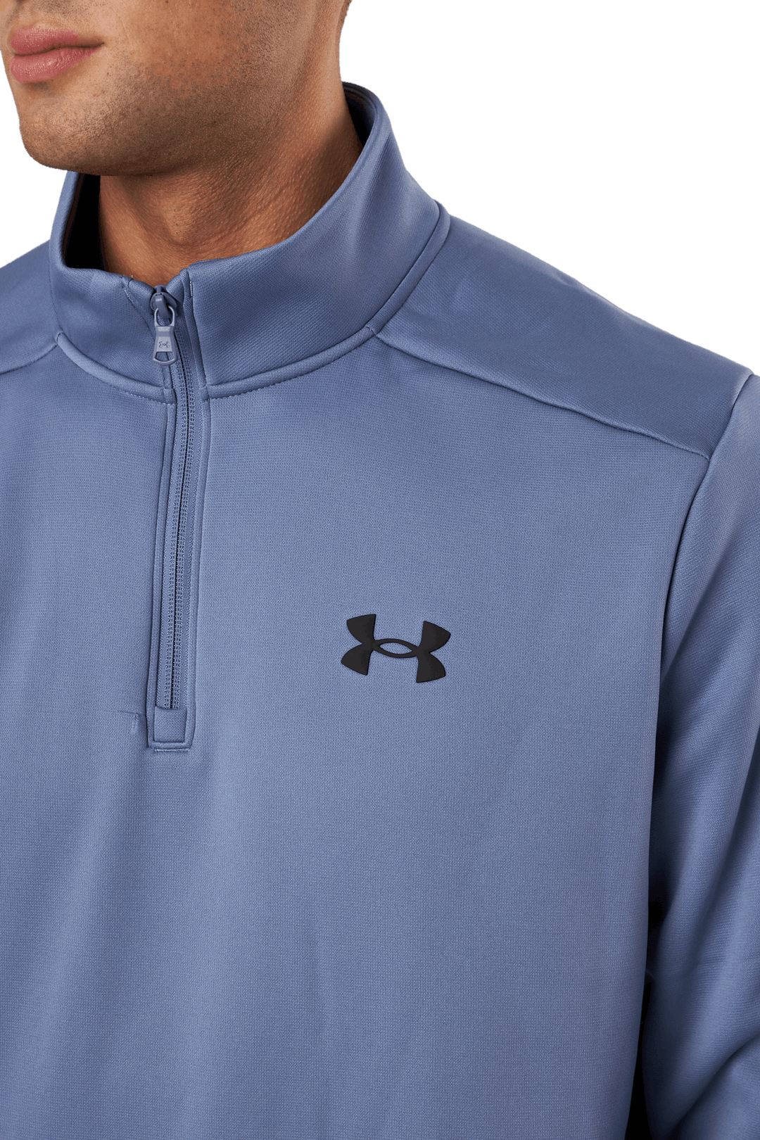Ua Armour Fleece 1/4 Zip Aurora Purple