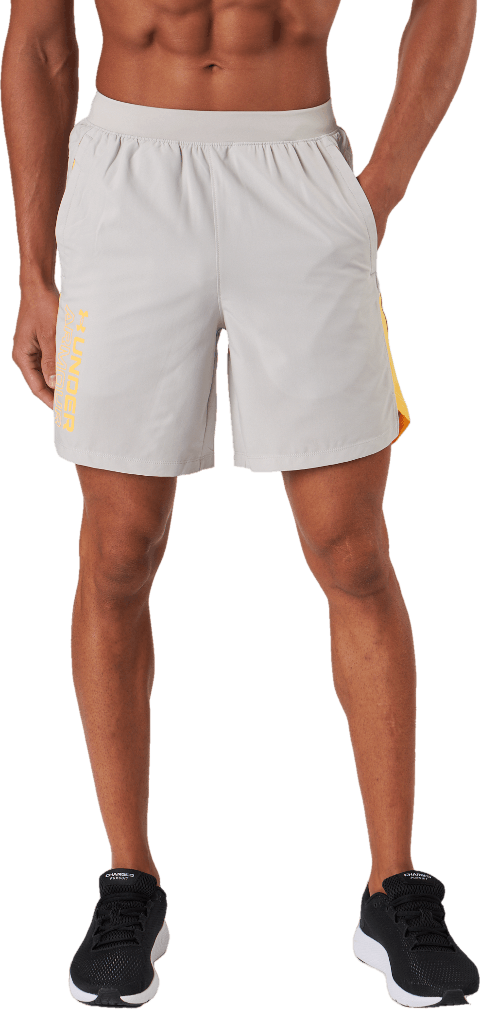 Ua Launch Sw 7'' Wm Short Ghost Gray