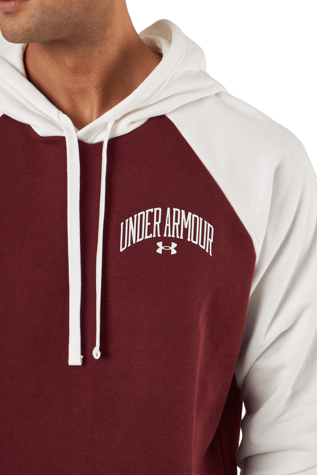 Ua Rival Wm Colorblock Hd Chestnut Red