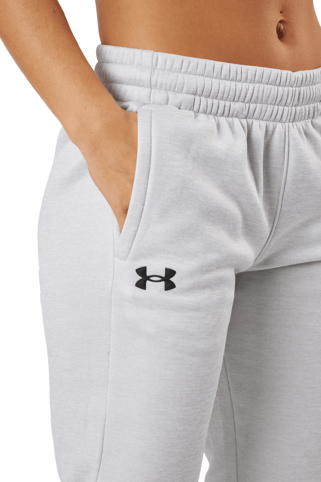 Armour Jogger in pile Halo grigio