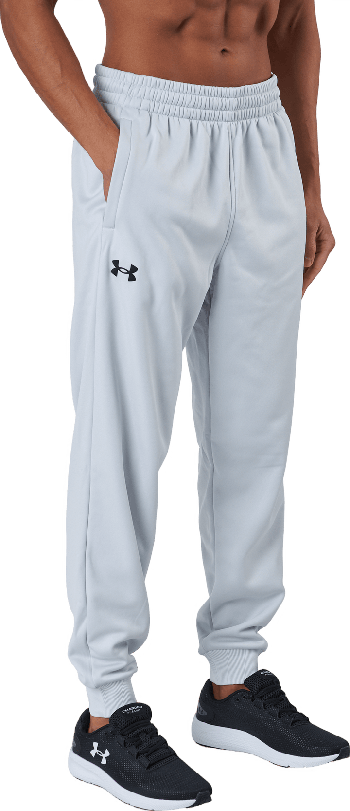 Ua Armour Joggers in pile Halo Grigio