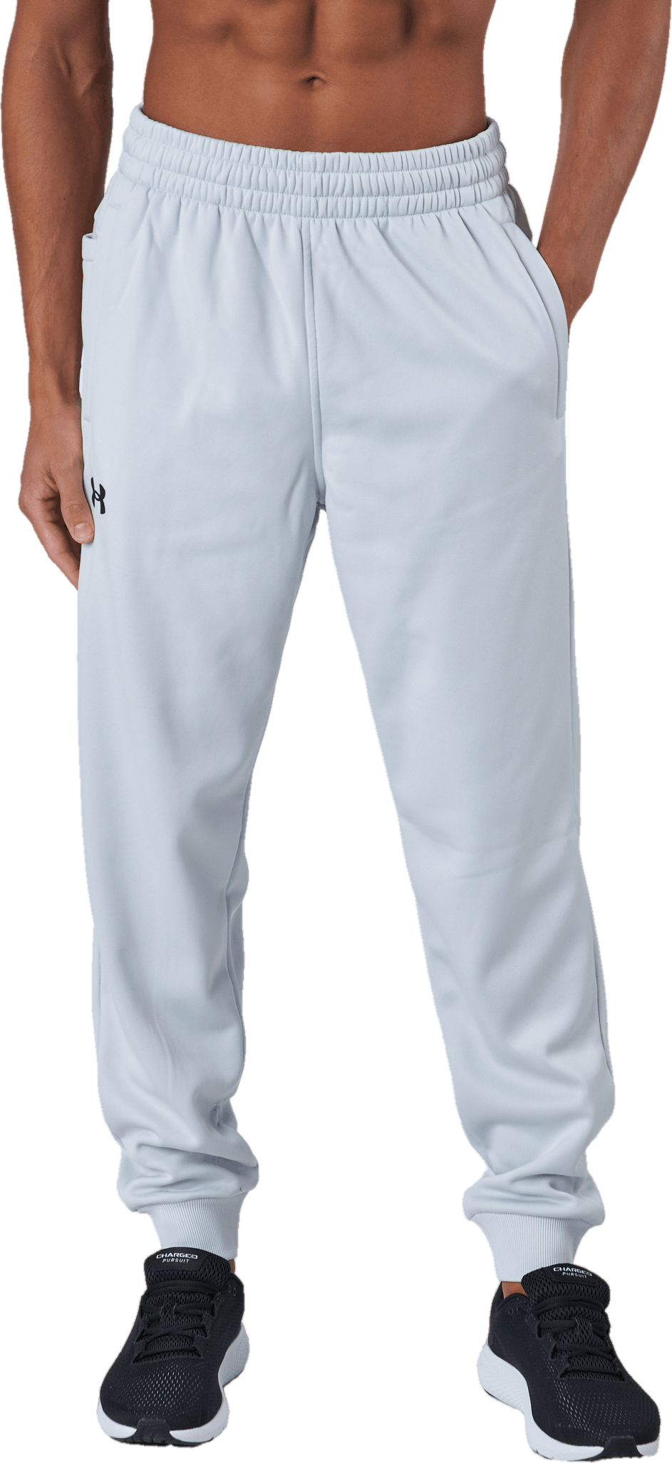 Ua Armour Joggers in pile Halo Grigio