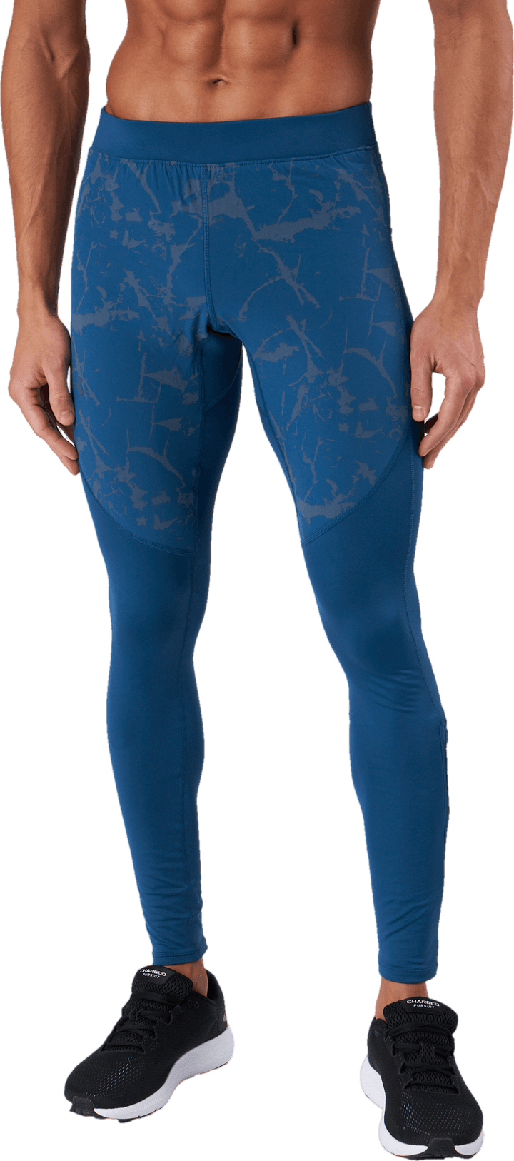 Ua Outrun The Cold Tight Petrol Blue