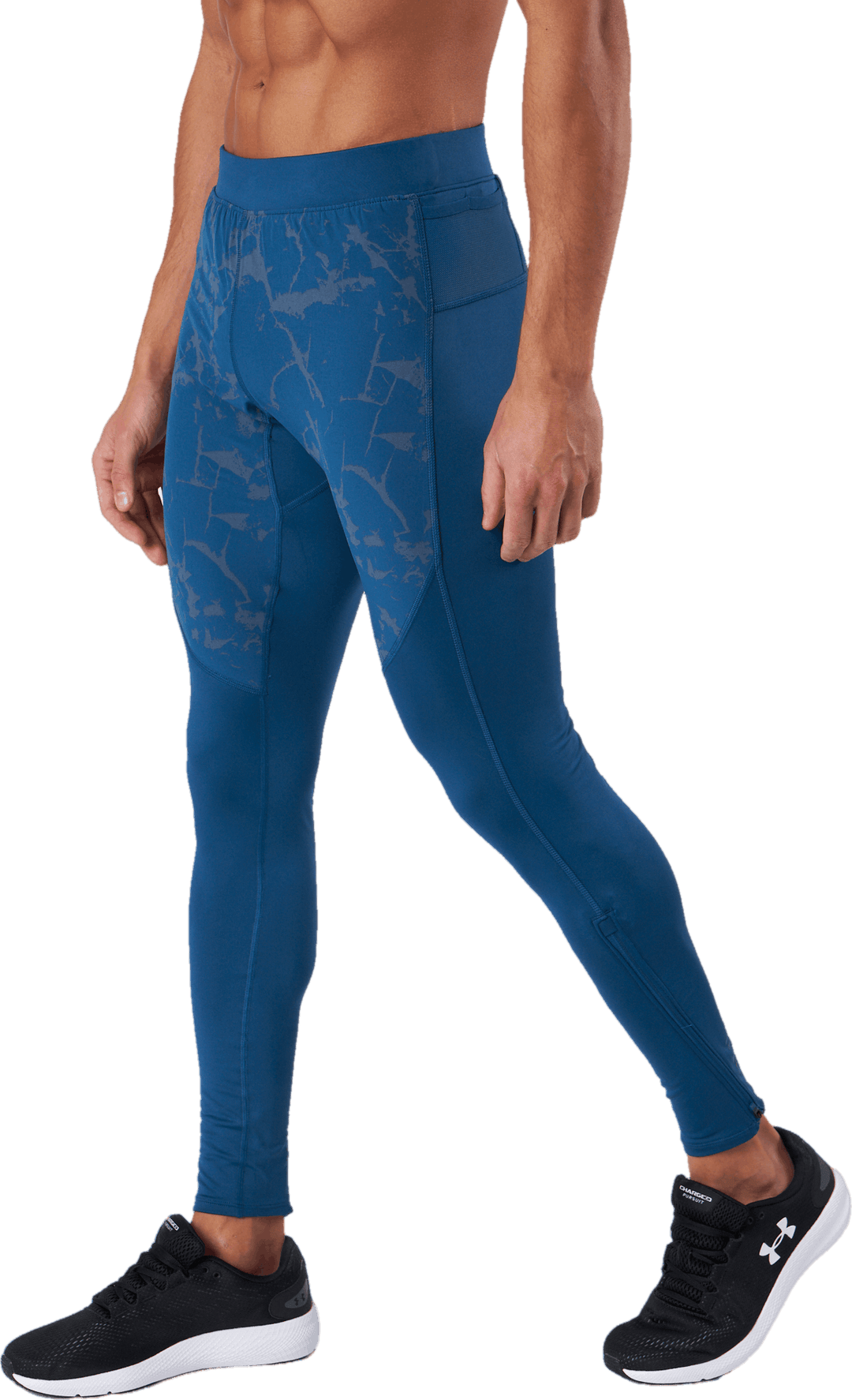 Ua Outrun The Cold Tight Petrol Blue
