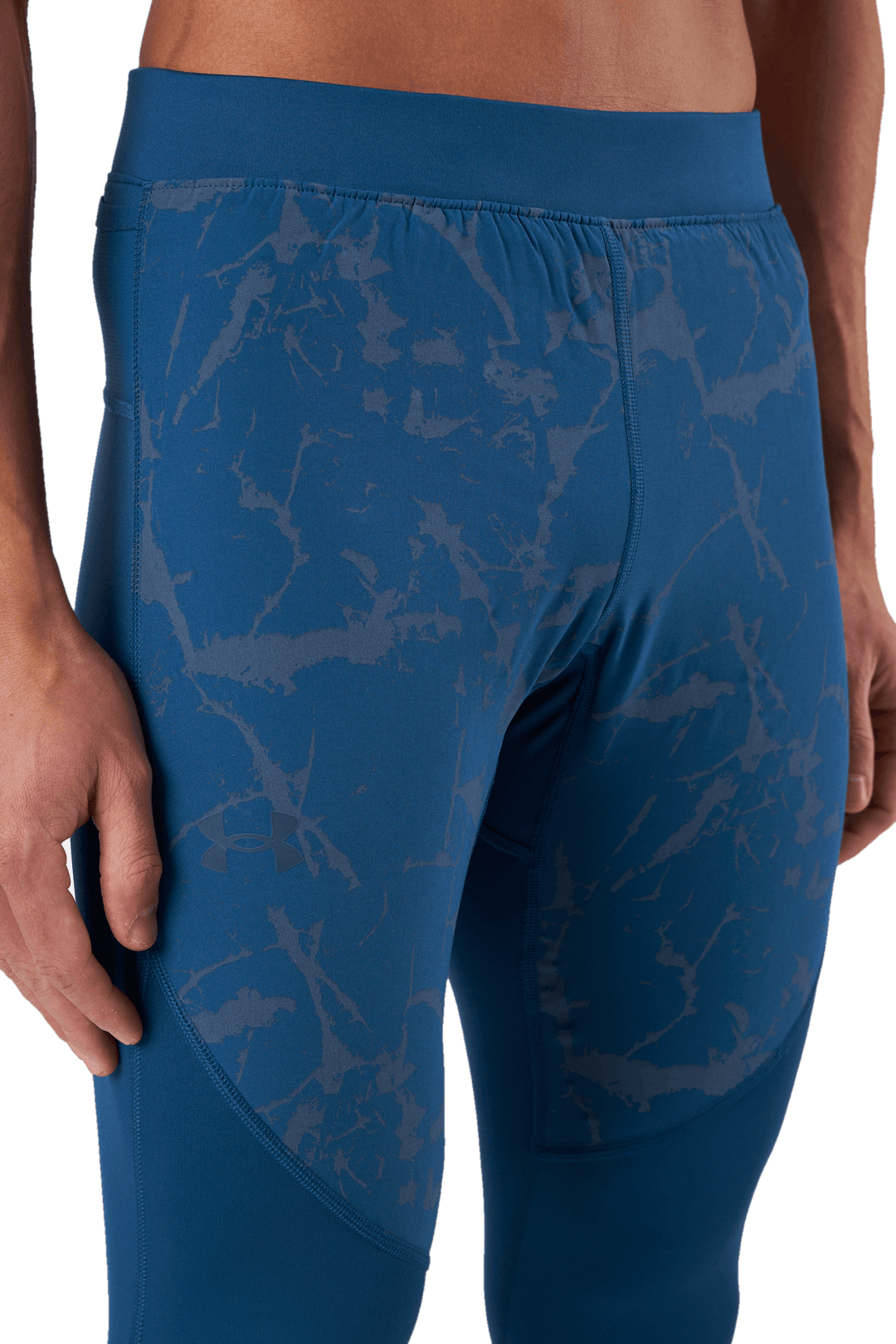 Ua Outrun The Cold Tight Petrol Blue