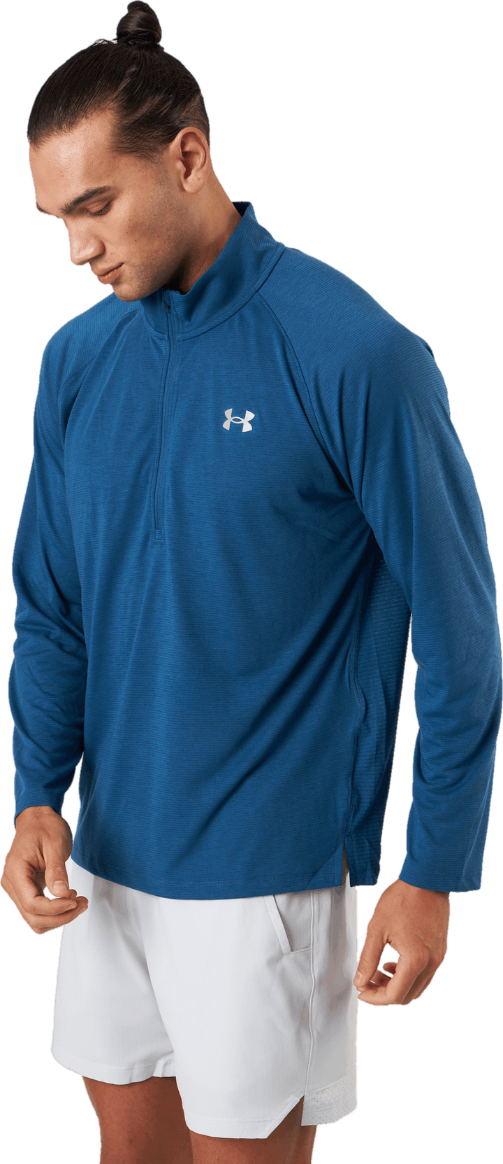 Ua Streaker Half Zip Petrol Blue