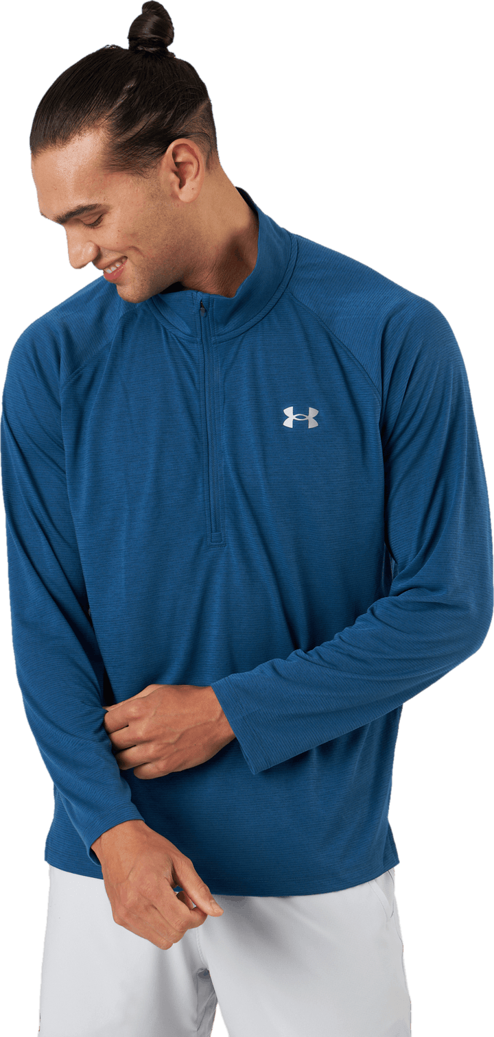 Ua Streaker Half Zip Petrol Blue