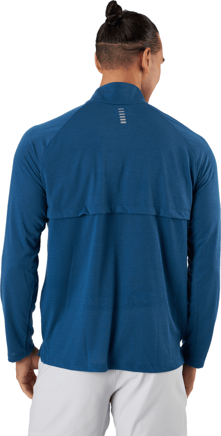 Ua Streaker Half Zip Petrol Blue