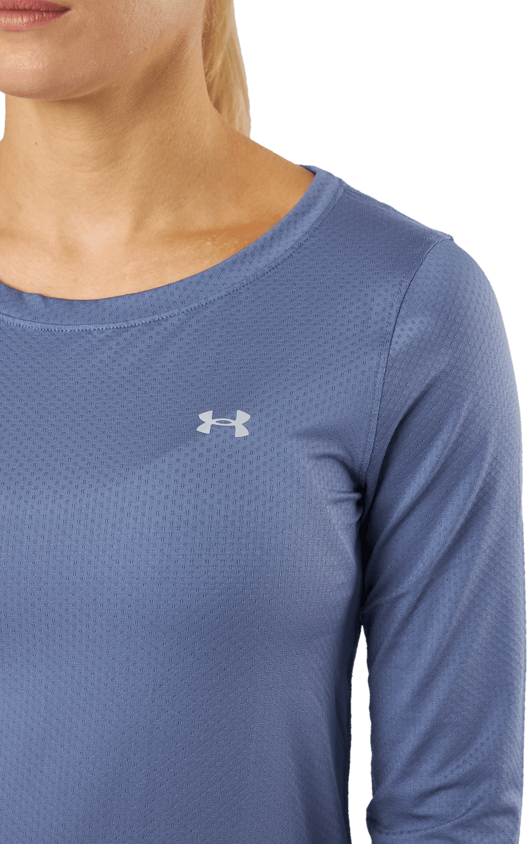 Ua Hg Armour Dlouhý rukáv Aurora Purple
