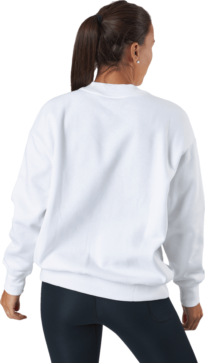 Rival Fleece Crest Grp Crew Weiß