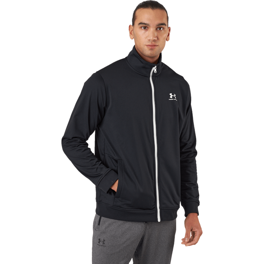 Sportstyle Tricot Jacke Schwarz