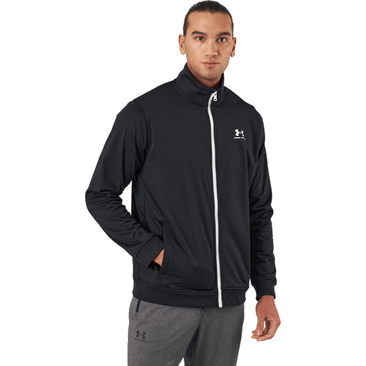 Sportstyle Tricot Jacke Schwarz