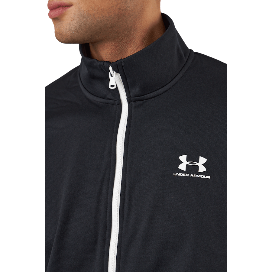 Sportstyle Tricot Jacke Schwarz