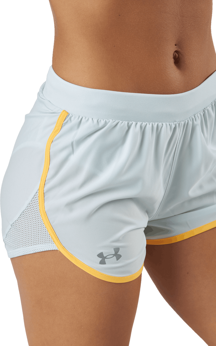 Ua Fly By Elite 3'' Short Ghost Gris Light Heather